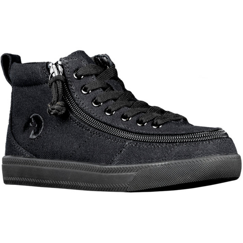 Kid's Black Billy Classic DR High Tops - EXTRA WIDE