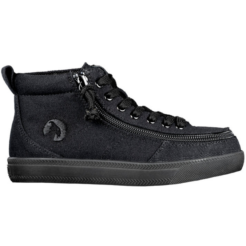 Kid's Black Billy Classic DR High Tops - EXTRA WIDE