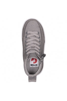Kid's Dark Grey Billy Classic WDR High Tops (Wide)