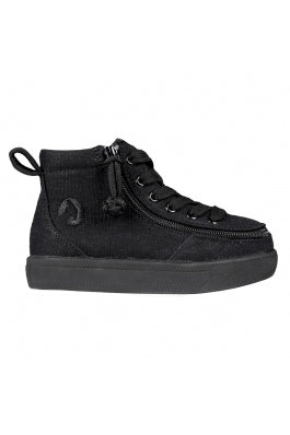 Toddler Black to the Floor BILLY Classic WDR High Tops (Wide)