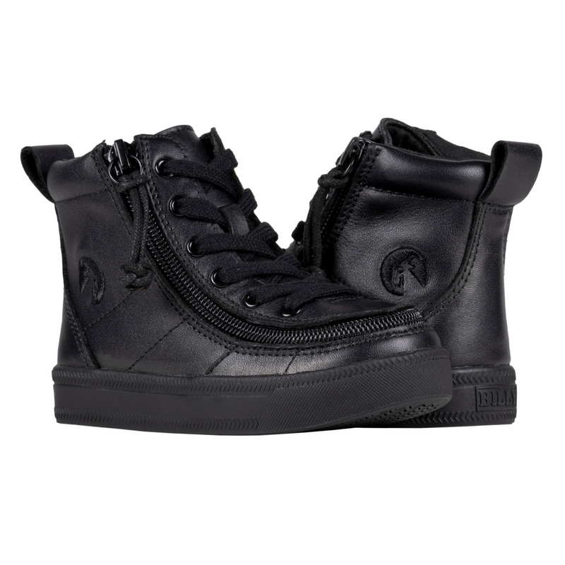 Toddler Black to the Floor BILLY Classic High- Leather WDR