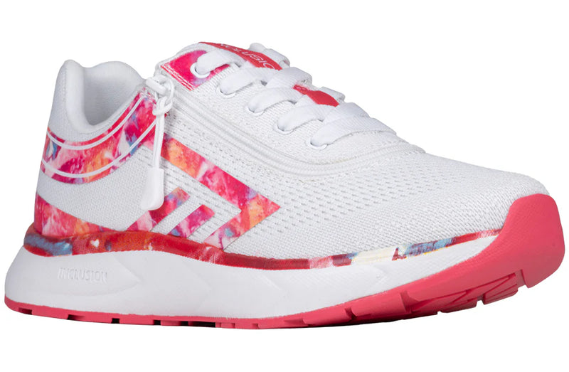 Women's Pink Marble BILLY Sport Inclusion Athletic Sneakers (Wide)