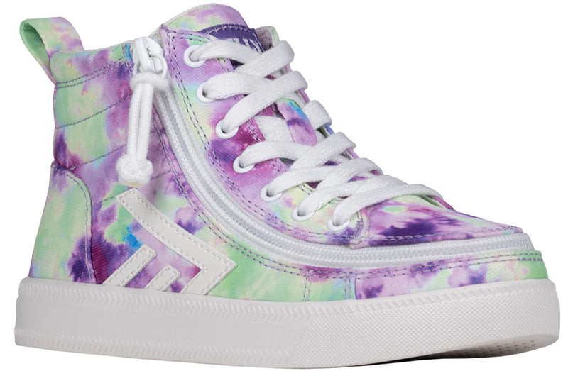 Purple Watercolor BILLY CS High Tops (Wide)