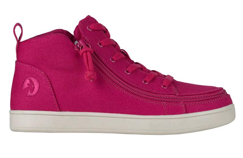 CLEARANCE - Women's Orchid Flower BILLY Sneaker Lace Mid Tops