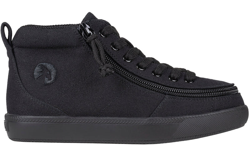 Toddler Black to the Floor BILLY Classic D|R II High Tops - Wide