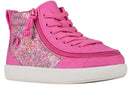 Fuchsia Snake BILLY Classic D|R II High Tops - Kids