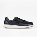 Mens - Black Leather BILLY Comfort Low