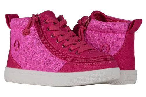 CLEARANCE Pink Print BILLY Classic D/R High Top (Medium)