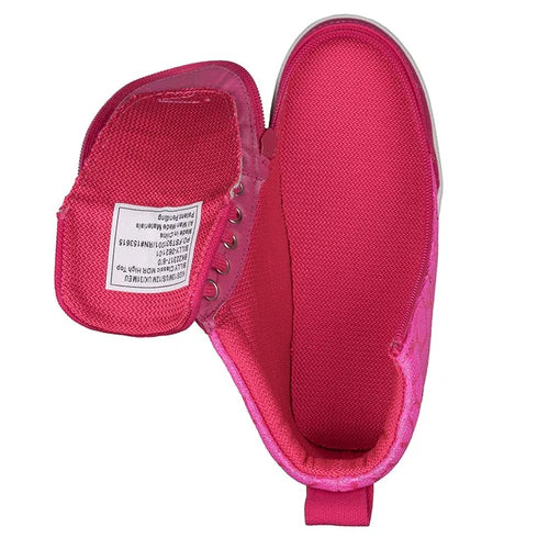 CLEARANCE Pink Print BILLY Classic D/R High Top (Medium)