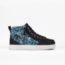 KIDS Black Graffiti BILLY Classic D|R II High Tops - Wide