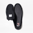 Mens - Black Leather BILLY Comfort Low