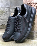 Women's Billy Black to the Floor Work Comfort Lows - Wide (D)