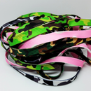 Black/Grey Camo shoelaces 100cm or 120cm