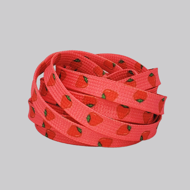 Strawberry shoelaces 140cm
