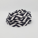 Black and White zigzag shoelaces 120cm