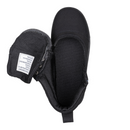 Toddler Black to the Floor BILLY Short wrap High Tops (Wide)