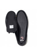 Mens BILLY Black Leather Billy Comfort Lows - Wide EEE fit