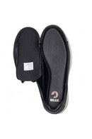 Mens BILLY Black Leather Billy Comfort Lows - EXTRA Wide 6EEE