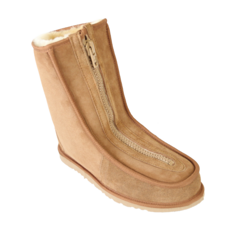 NZ Made Easy Access Sheepskin slipper boots