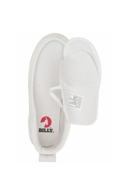 Kid's White Canvas Billy Classic High Top