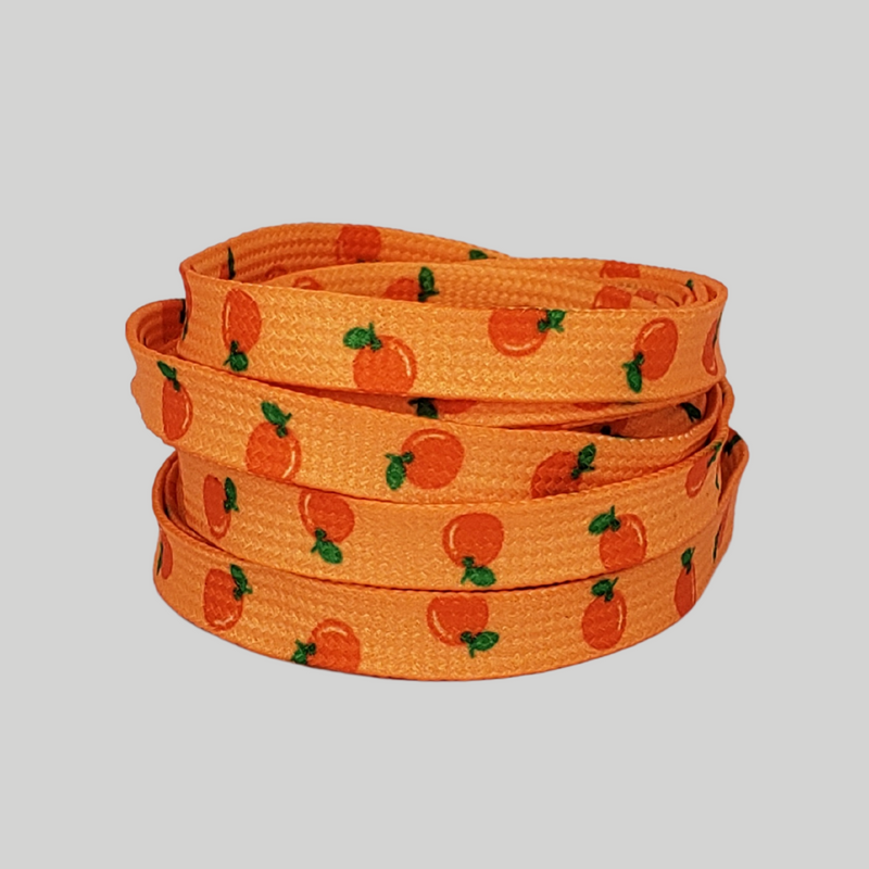 Orange Fruity shoelaces 140cm