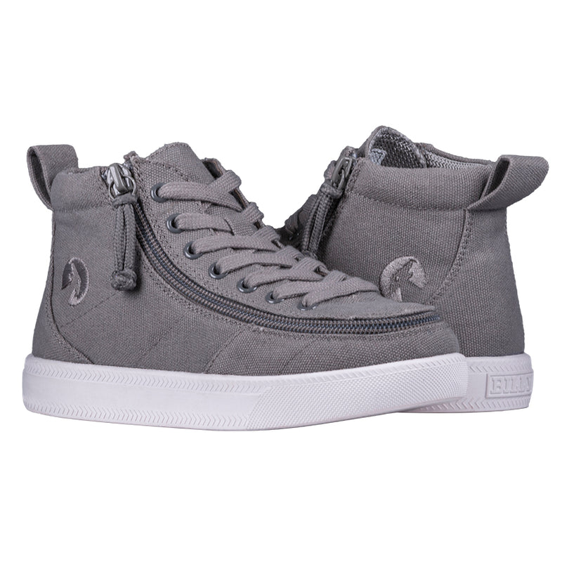 Kid's Dark Grey Billy Classic WDR High Tops (Wide)
