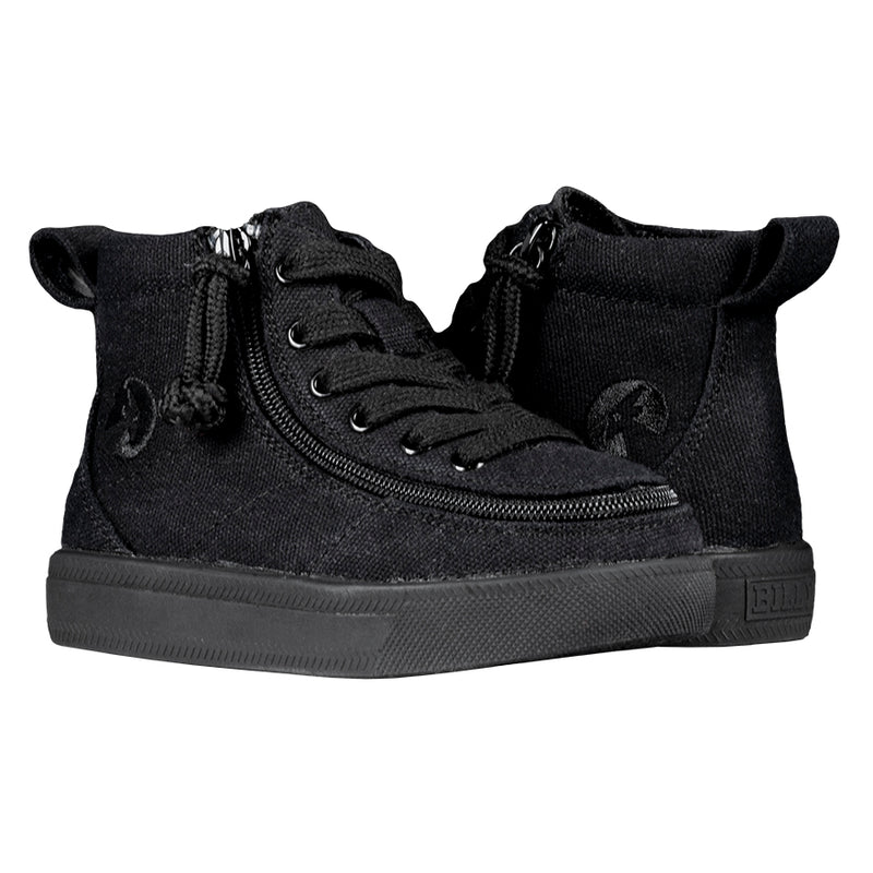 Toddler Black to the Floor BILLY Classic WDR High Tops (Wide)