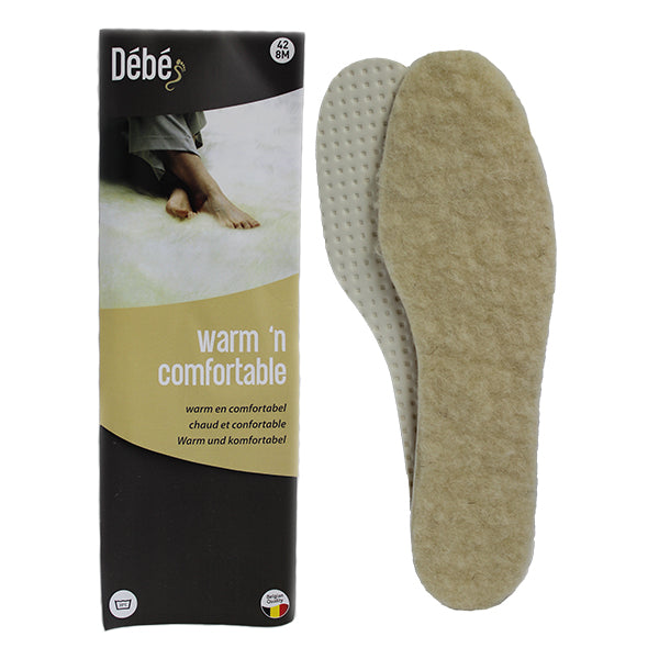 DEBE Warm n Comfortable Wool Insole