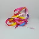 Soft Rainbow shoelaces 100cm or 120cm