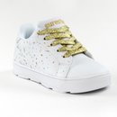 CLEARANCE Surestep White & Gold specks - Wide Youth